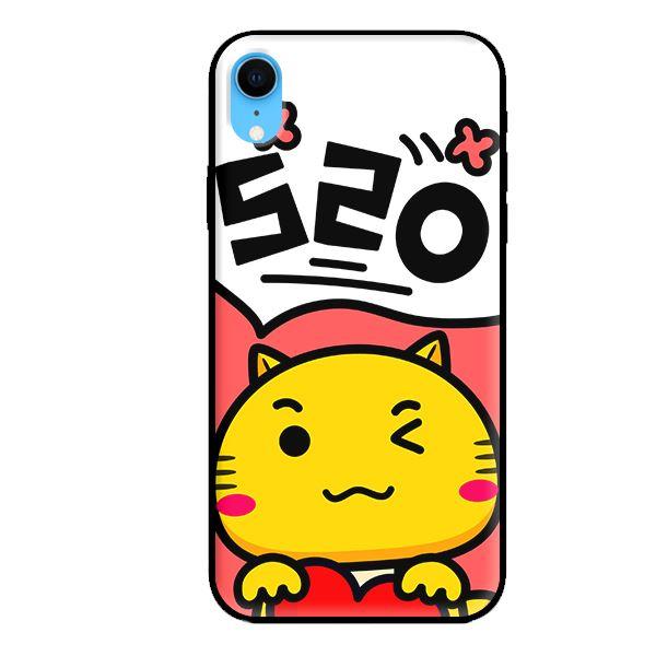 Ốp lưng cho iPhone XR Mèo Vàng - Hàng chính hãng