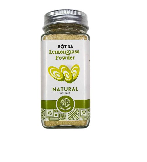Bột sả hữu cơ Vinasamex 50g - Vinasamex Organic Lemongrass Powder 50g