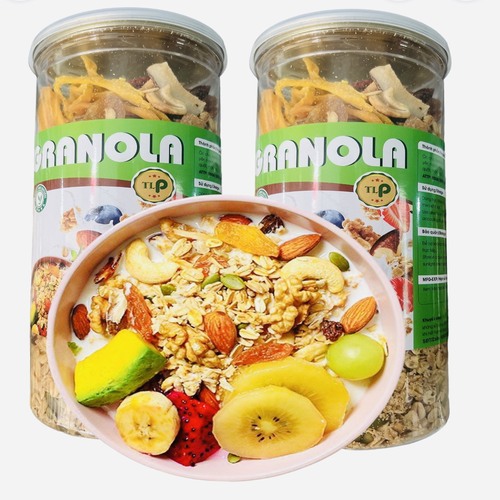 1KG GRANOLA NGŨ CỐC DINH DƯỠNG GIẢM CÂN HIỆU QUẢ TÂN LỘC PHÁT