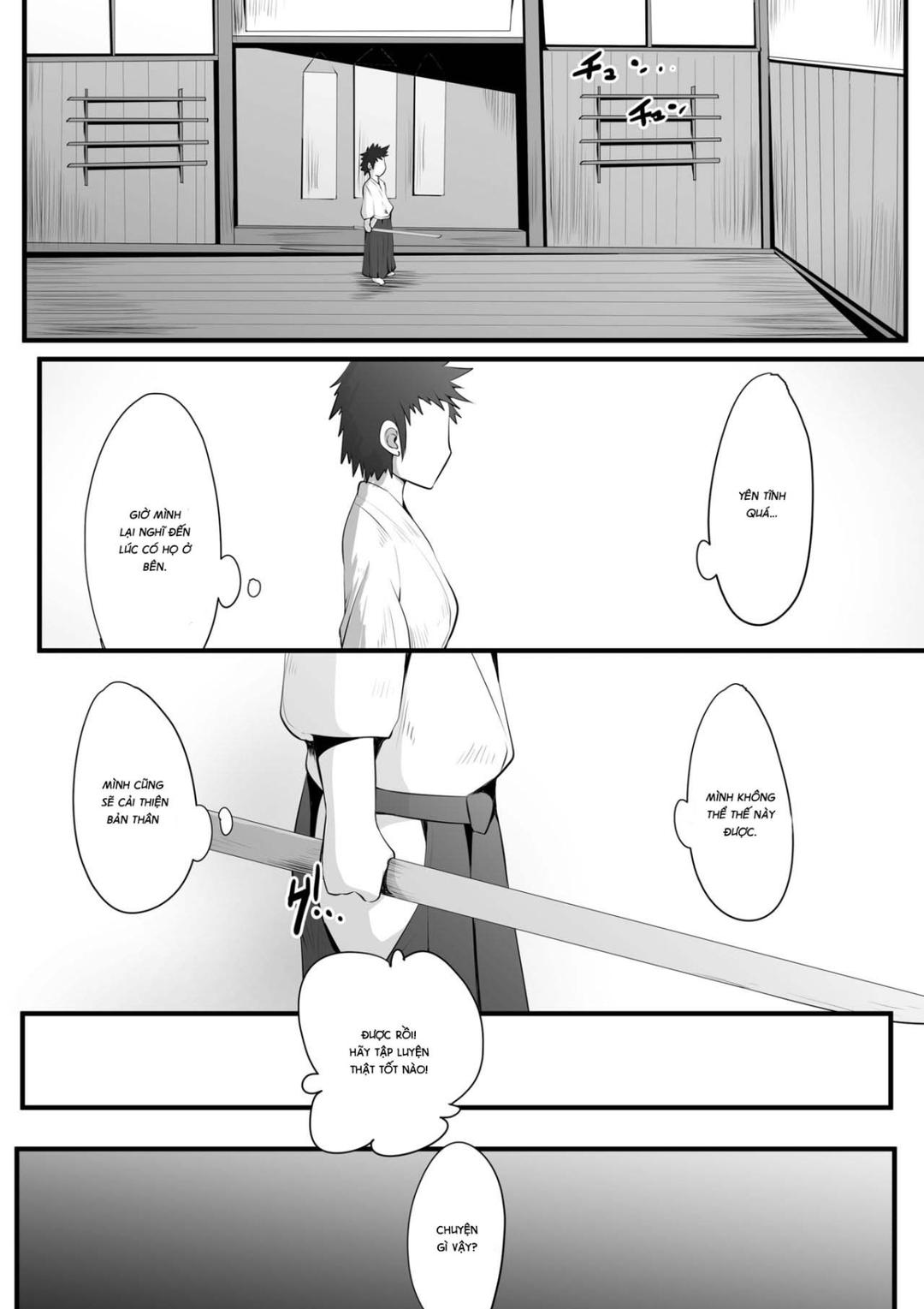 hai chị gái hy sinh vì võ đường chapter 0 43