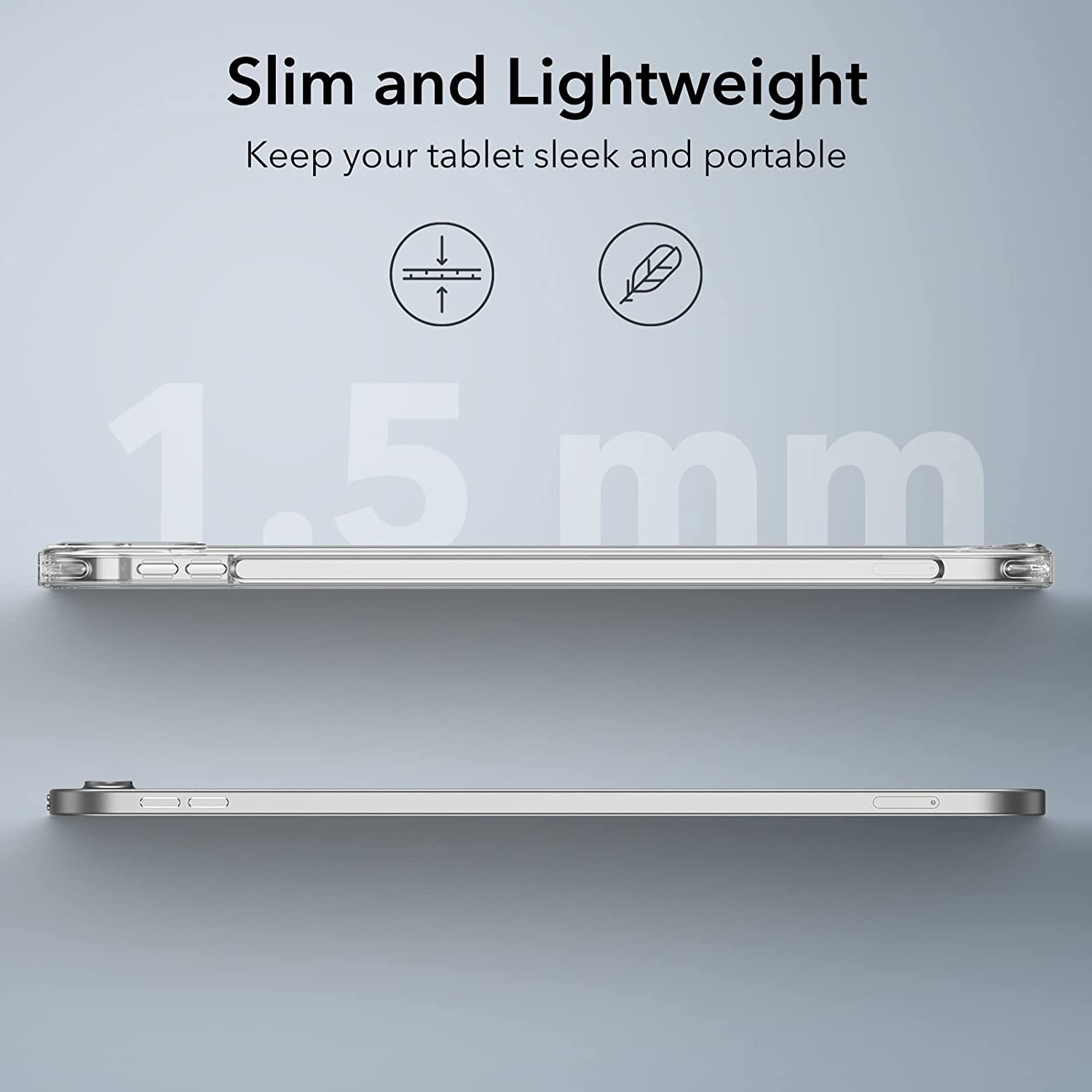 Ốp Lưng dành cho iPad Gen 10 10.9 inch 2022 ESR Classic Hybrid Case - Hàng Chính Hãng
