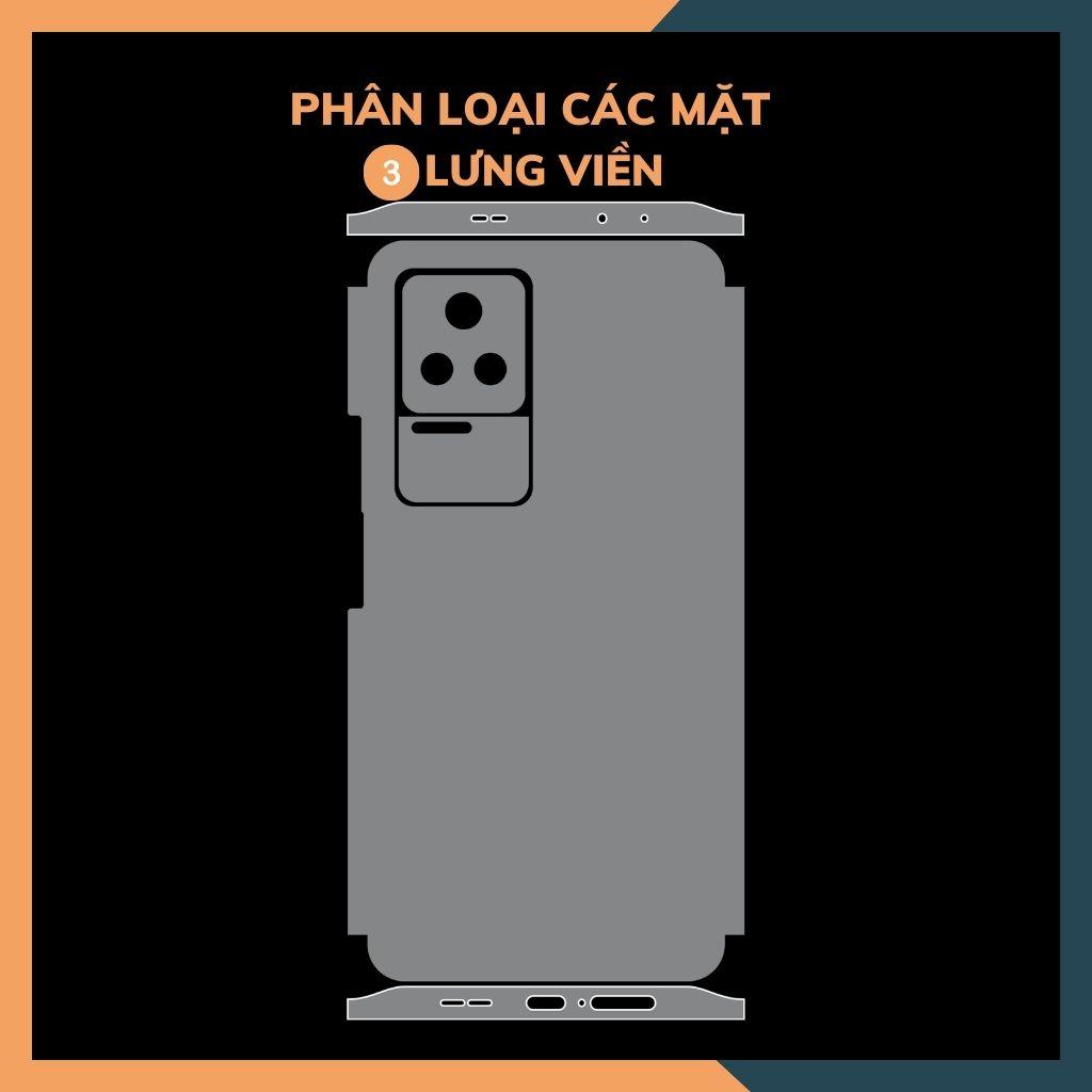 Miếng dán ppf redmi k50 , k50 pro trong suốt hoặc nhám chống vân tay bảo vệ camera mua 1 tặng 1 phụ kiện huỳnh tân store