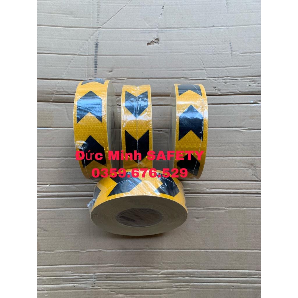 Dây vải phản quang bản 5cm x100 mét