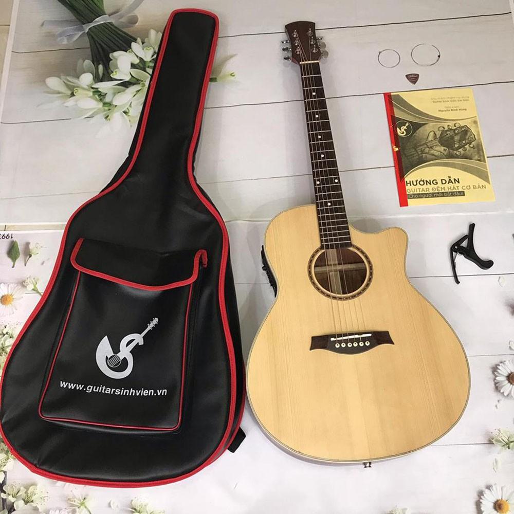 ĐÀN GUITAR ACOUSTIC THỊT CÓ TY SVA2 - GẮN SẴN EQ 7545