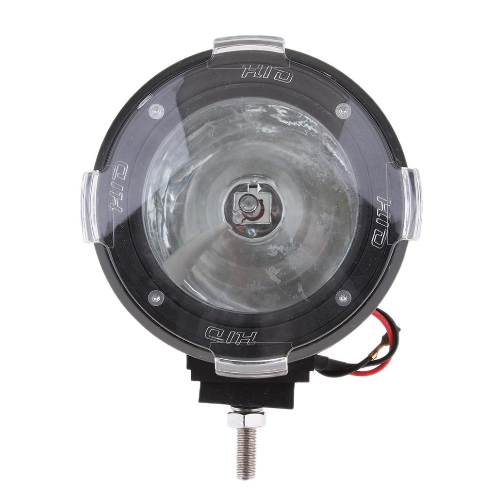 4 Inch 55W Flood Driving Lights HID Xenon 12V Trucks SUV Spot Work Light Black