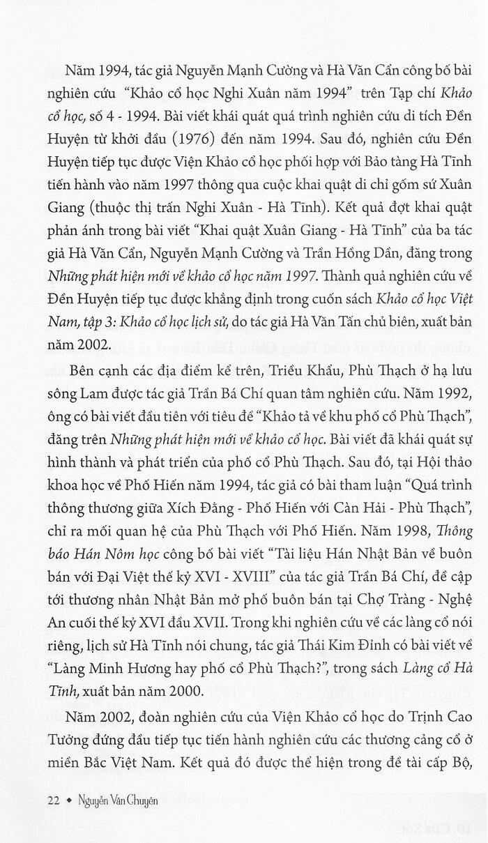 Các Thương Cảng Ven Biển Bắc Trung Bộ Thế Kỷ X - XIX