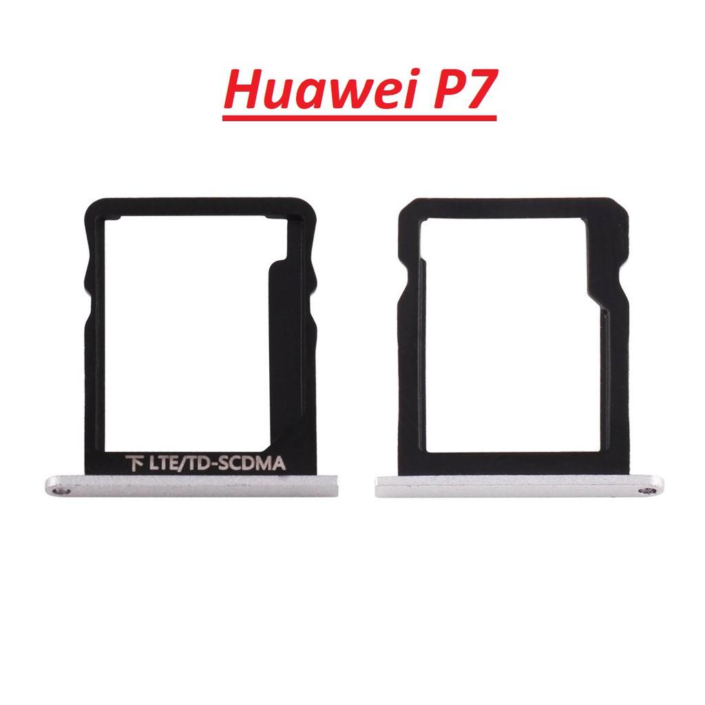 Khay Đựng Sim Thẻ Nhớ Cho Huawei P7 Linh Kiện Thay Thế