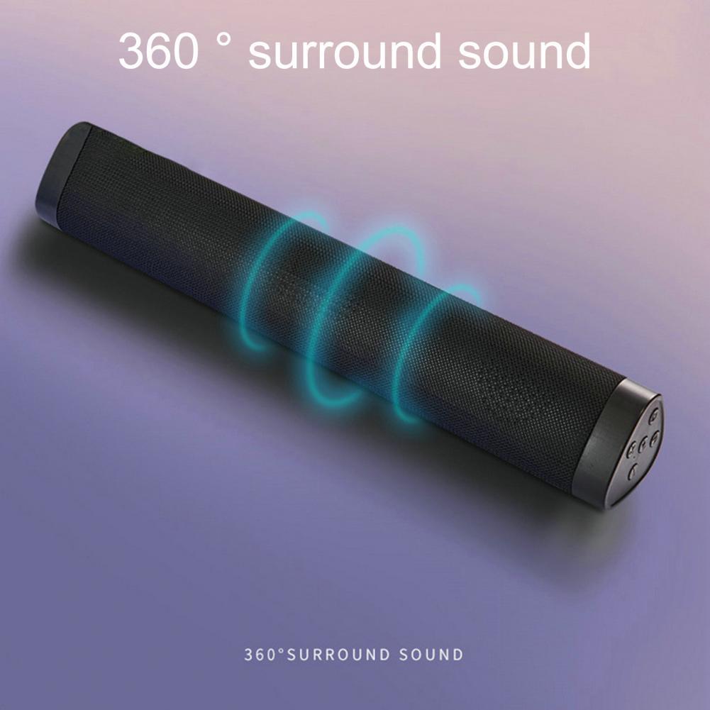 Jiesemwer Bluetooth Soundbar loa bluetooth loa hình tường hình tường được gắn trên loa siêu trầm