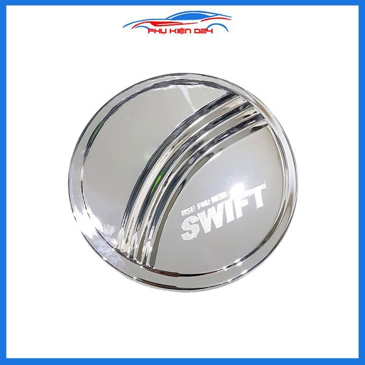 Ốp nắp bình xăng Suzuki Swift mạ crom chống trầy trang trí ô tô