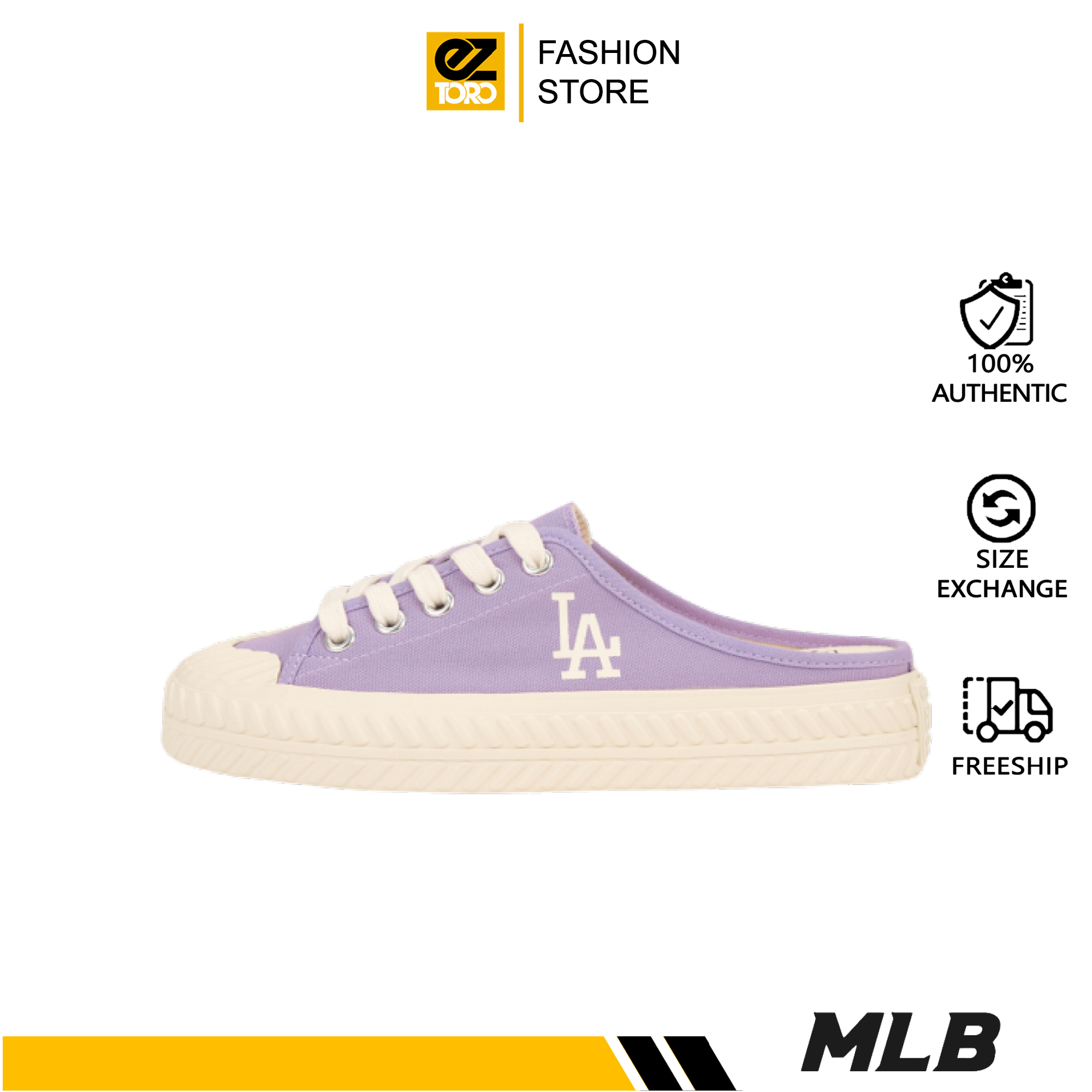 Giày Mule Playball Origins Mule La Dodgers - Giày Đạp Gót Cho Nam, Nữ, Unisex