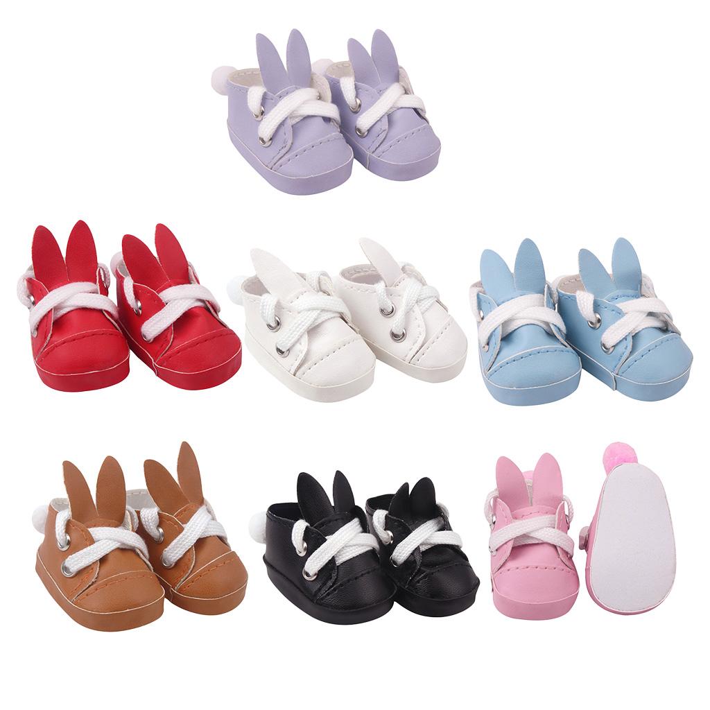 Fashion Leisure Shoes 5.5 x 3cm Size, for Mellchan Body Doll and Similar Size Reborn Doll Dress Up