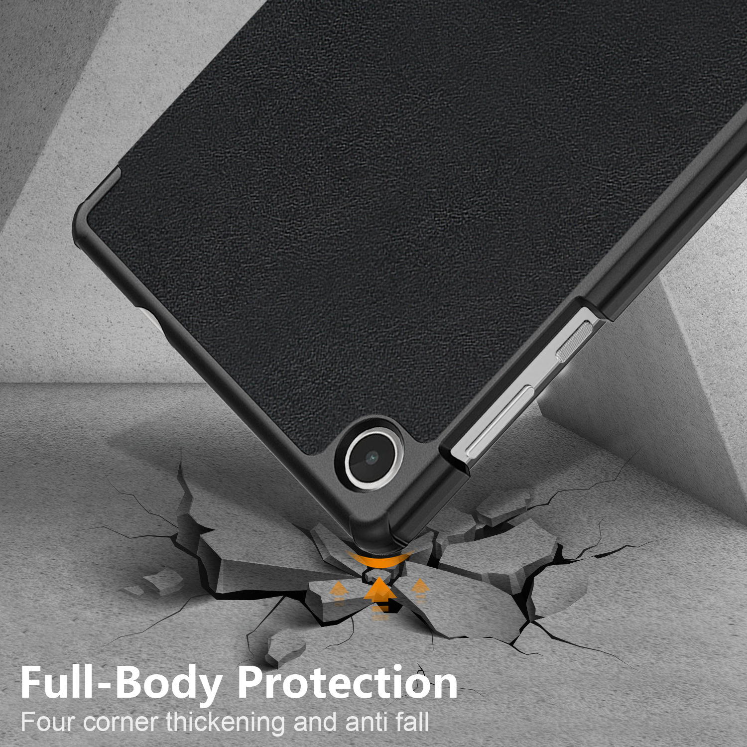 Bao Da Cover Dành Cho Máy Tính Bảng Lenovo Tab M8 Gen 4 TB-300FU 8 Inch 2023 Hỗ Trợ Smart Cover