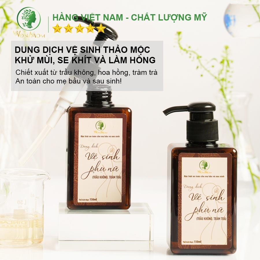 Bộ thảo mộc tắm body và làm hồng " cô bé " Wonmom