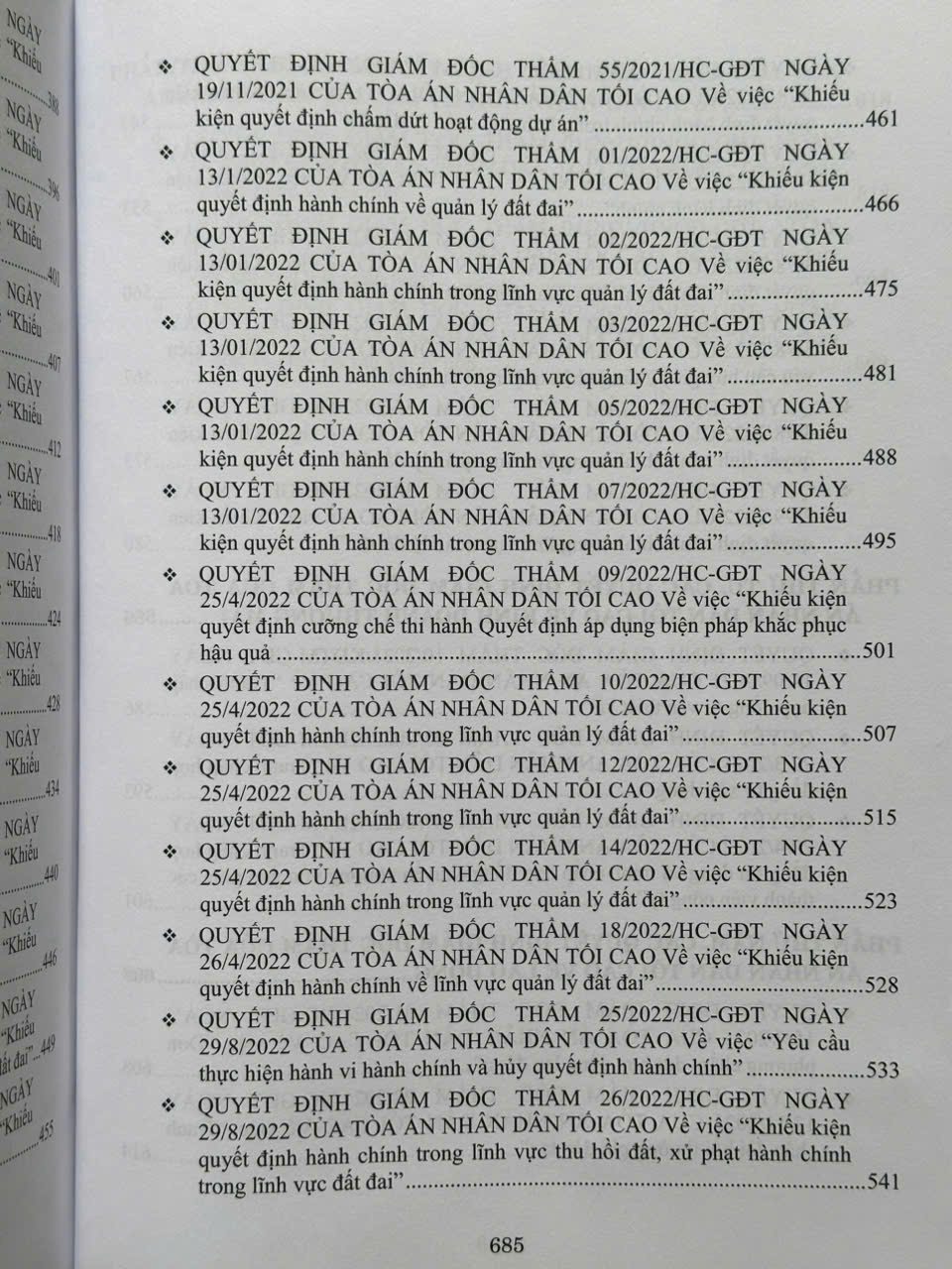 Sách Quyết Định Giám Đốc Thẩm Của Tòa Án Nhân Dân Tối Cao Về Hình Sự, Dân Sự, Hành Chính, Kinh Doanh, Thương Mại, Lao Động, Hôn Nhân Gia Đình (V2432A)