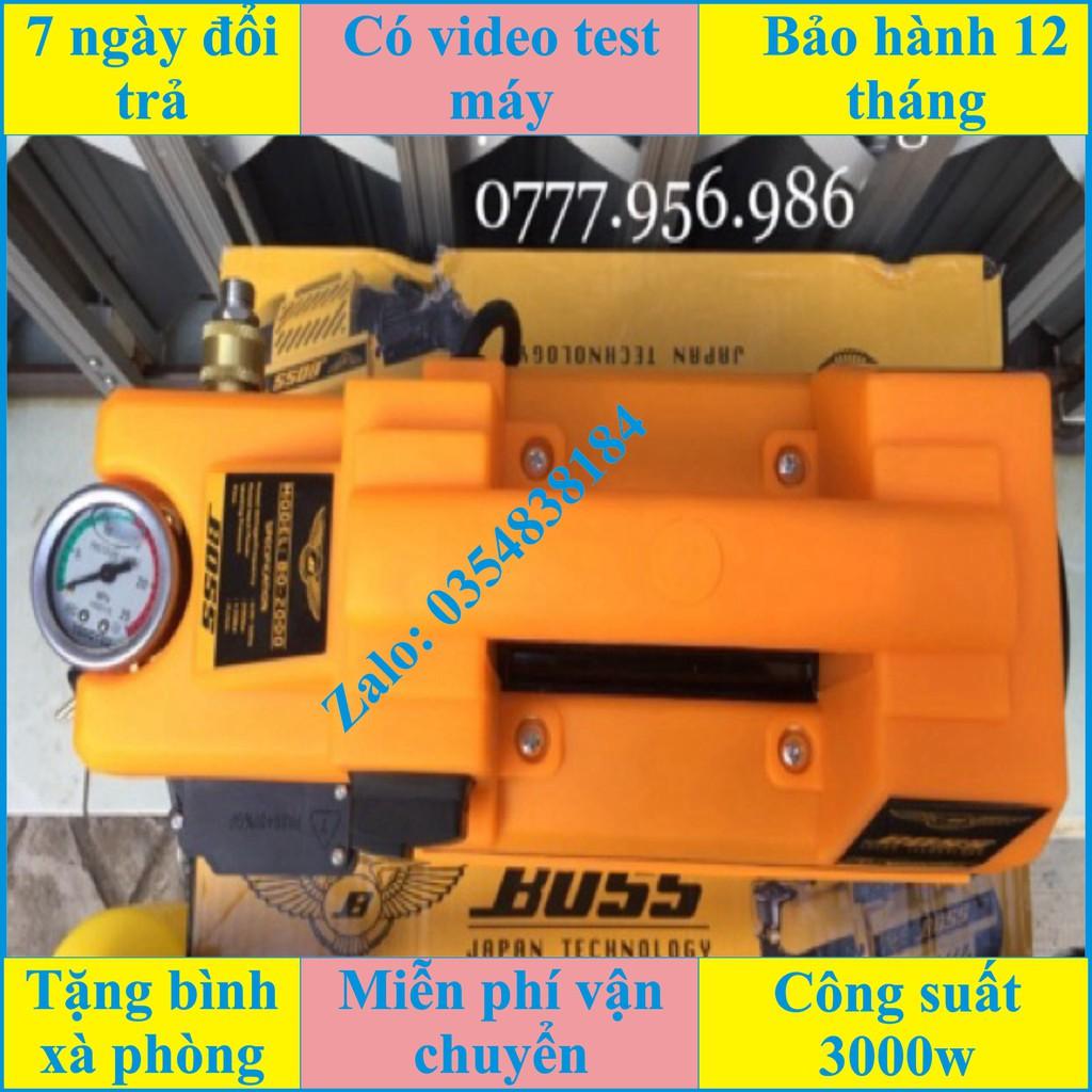 Tặng bình tạo bọt và ống nối dài súng Máy rửa xe thương hiệu BOSS NHẬT BẢN 2000W cao cấp JAPAN