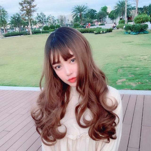 Tóc giả cao cấp omber cosplay - tặng lưới chùm tóc- hình thật