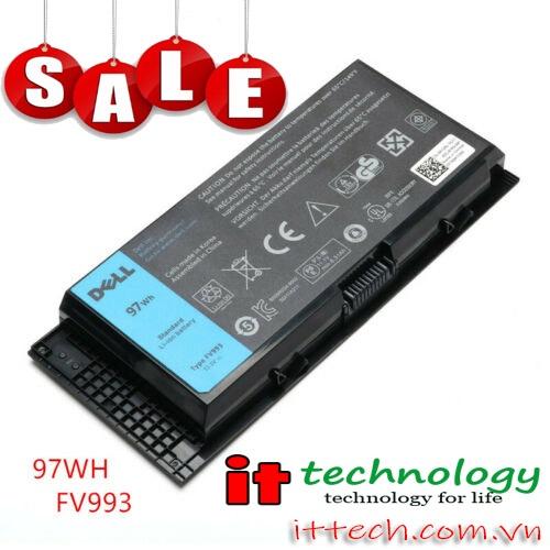 Pin Dùng Cho Laptop DELL Precision M4800  9 CELL - M4600 M4700 M4800 M6600 M6700 M6800