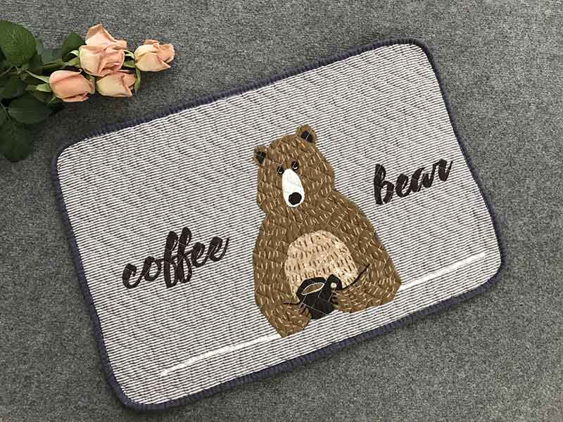 Thảm chùi chân - Coffee Bear - TCC177