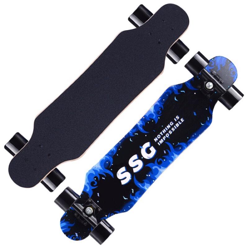 Ván Trượt Dài Thể Thao Mặt Nhám Cỡ Lớn 80cm LongBoard Hiện Đại