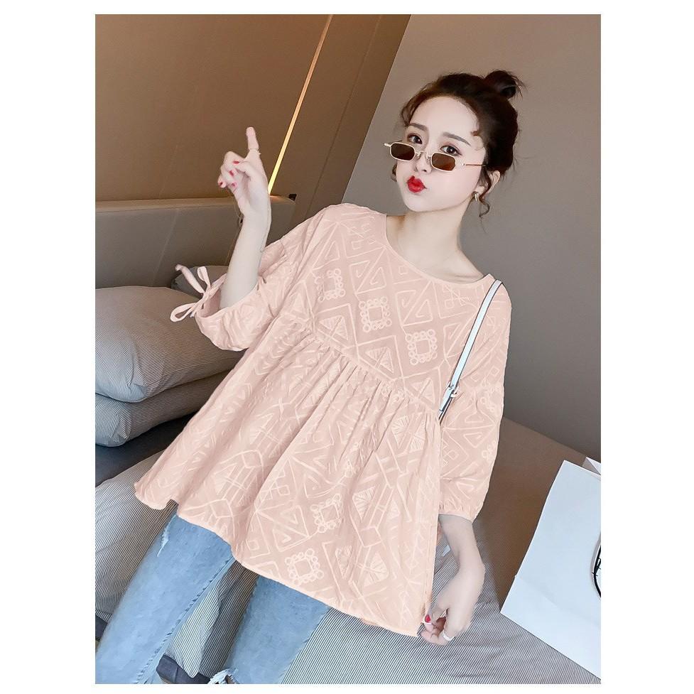 Áo Bầu Xinh Sơ Mi Bầu Xinh Ab2312