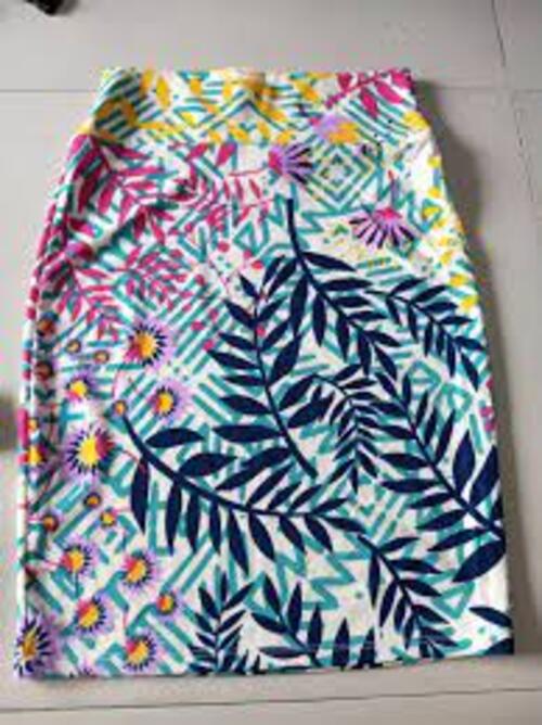 Chân váy bút chì xuất khẩu thun xốp nhiều màu nhiều size LULAROE