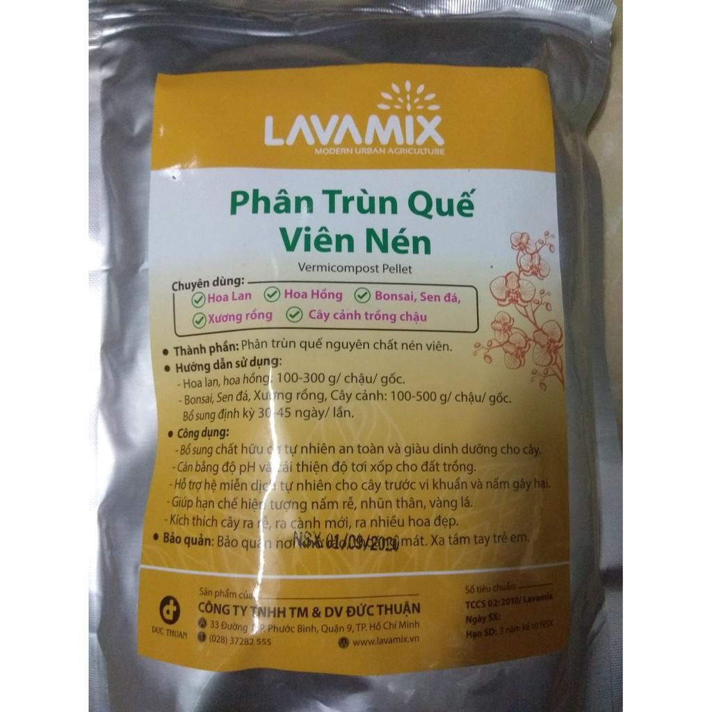 Phân trùn quế viên nén - gói 1 kg
