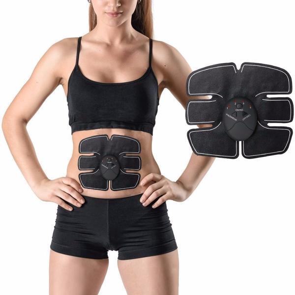 Miếng Dán Xung Điện Tập Cơ Bụng 6 Múi Mobile Gym 6 Pack Ems - Loại Tốt