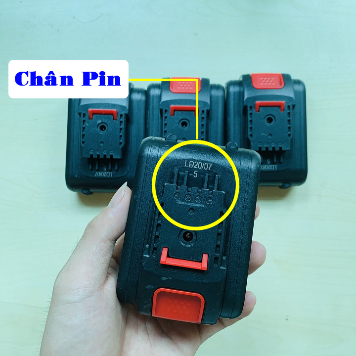 Pin máy khoan pin cao cấp Chuẩn 5 Cell