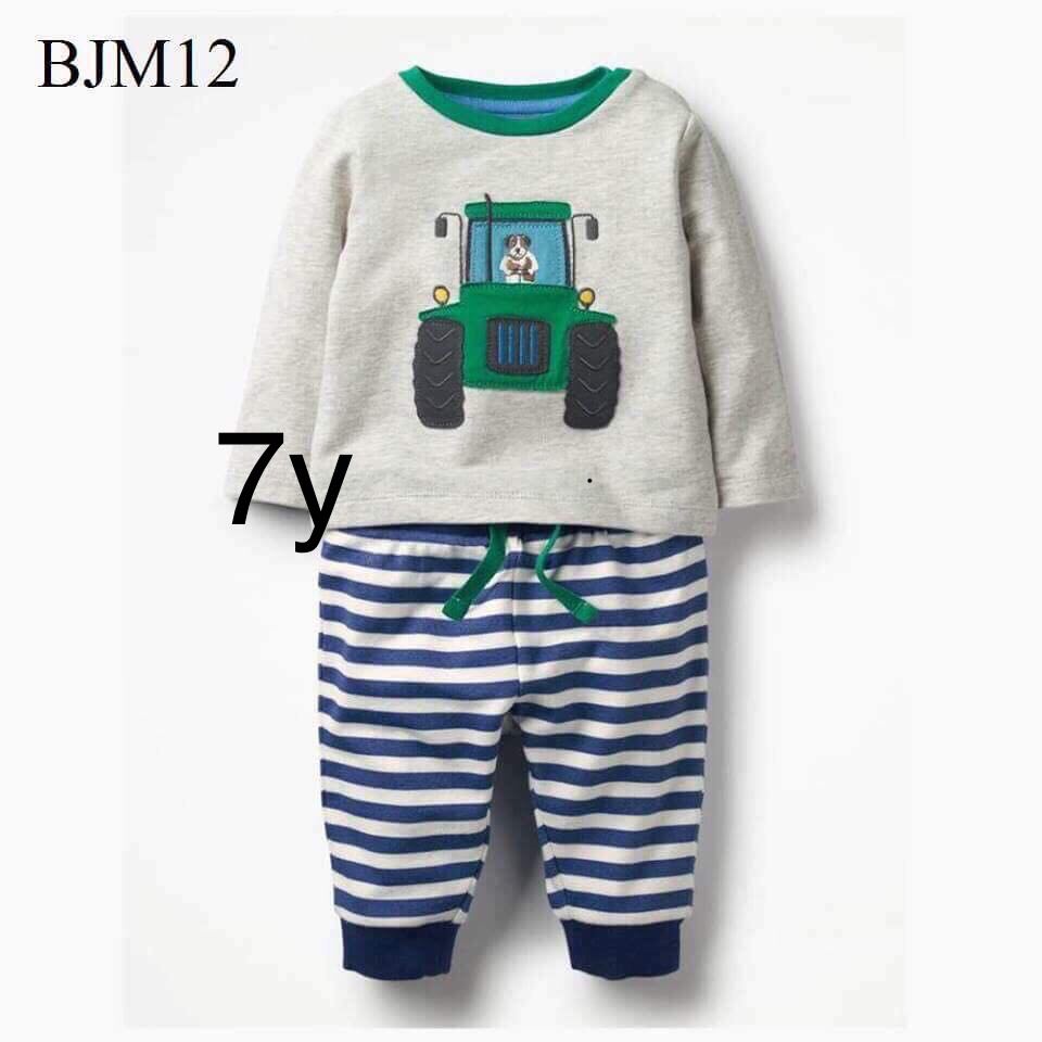 Bộ quần áo dài bé trai từ 2 đến 7 tuổi