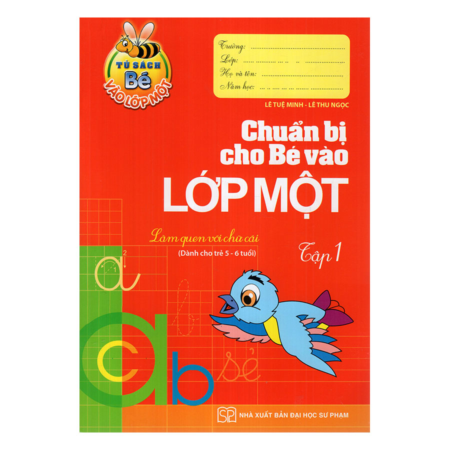 Bộ Tủ Sách Dành Cho Bé Vào Lớp Một - Chuẩn Bị Cho Bé Vào Lớp Một