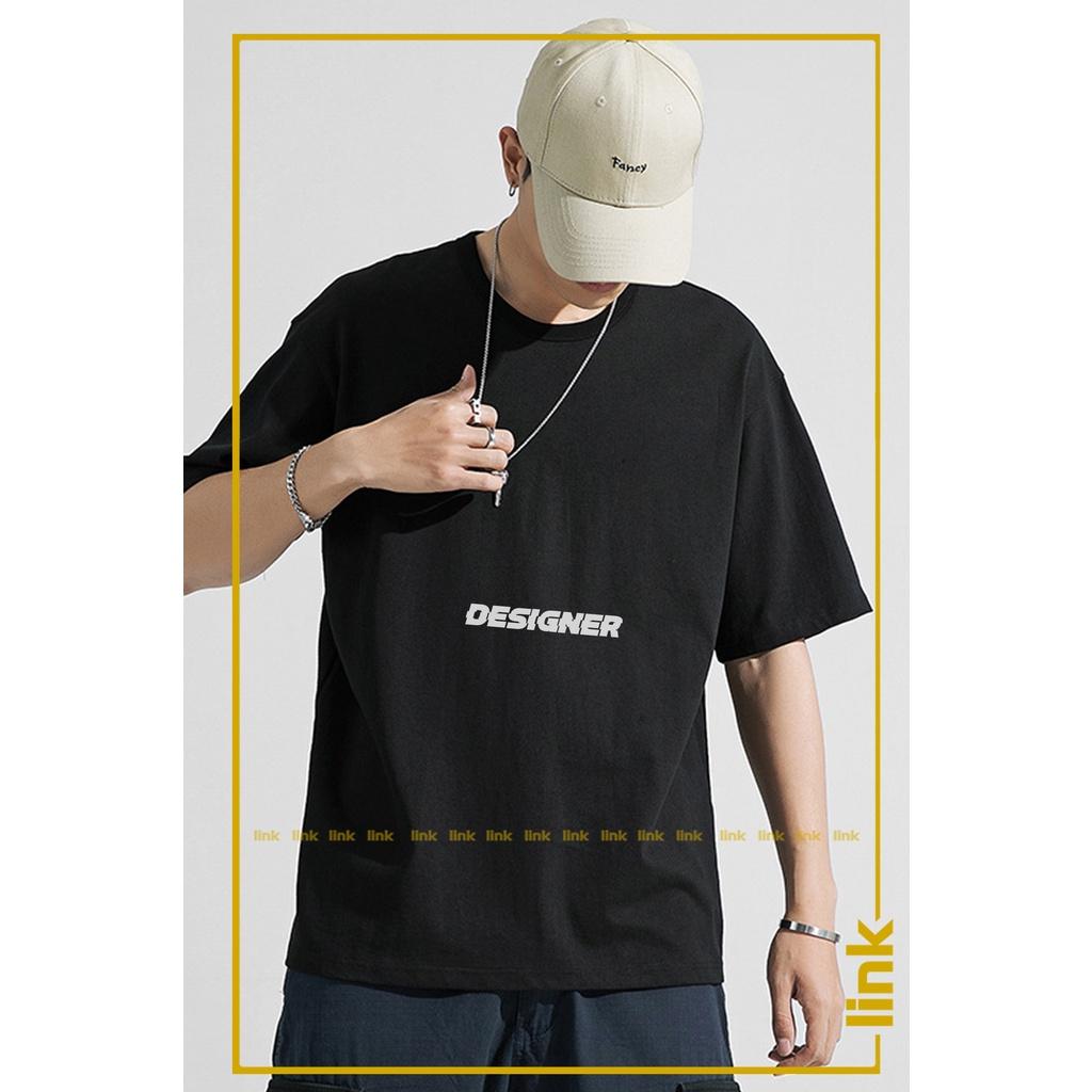 Áo nam tay lỡ GRAPHIC DESIGNER dáng rộng unisex
