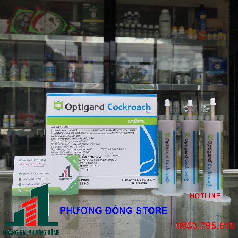 Gel bả diệt gián OPTIGARD COCKROACH BAIT
