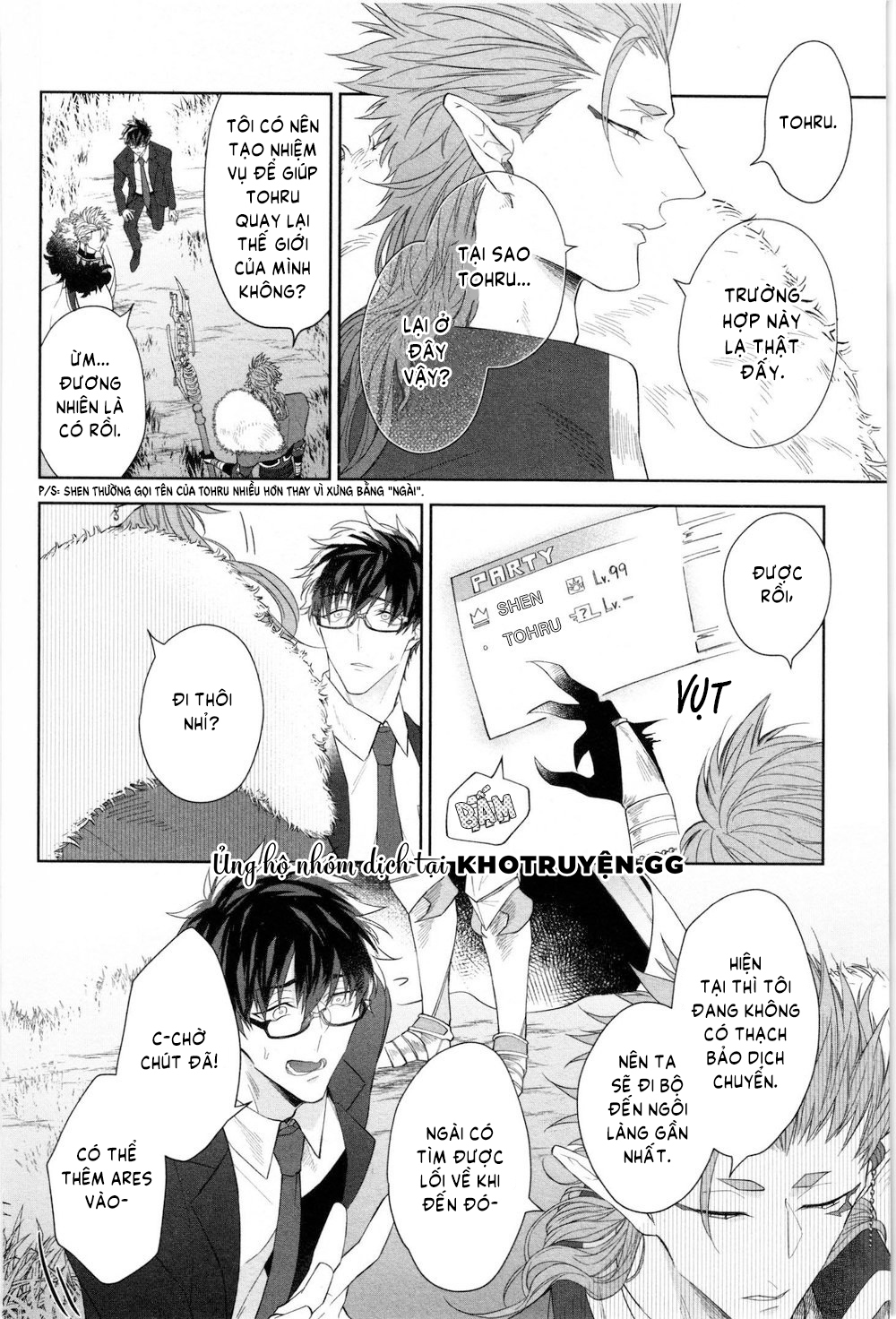 sống cùng chàng kỵ sĩ chapter 3 4