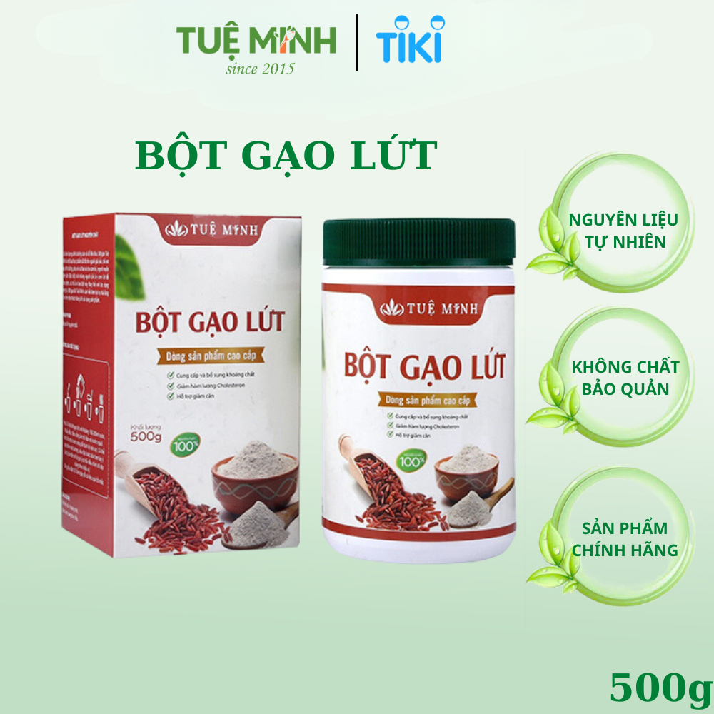 Bột Gạo Lứt Thương Hiệu Tuệ Minh Đầy Đủ ATVSTP