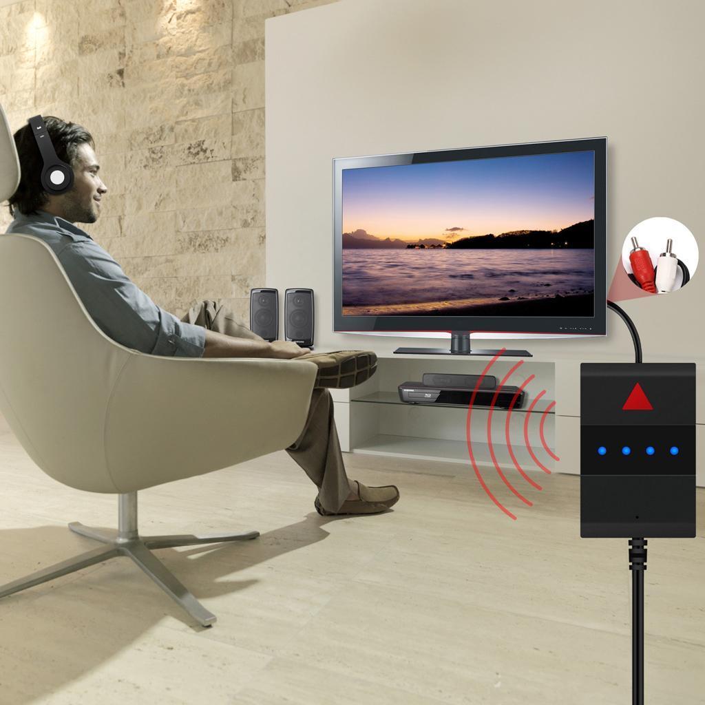 Bluetooth Transmitter Wireless Portable Music 3.5mm Audio Adapter For MP3