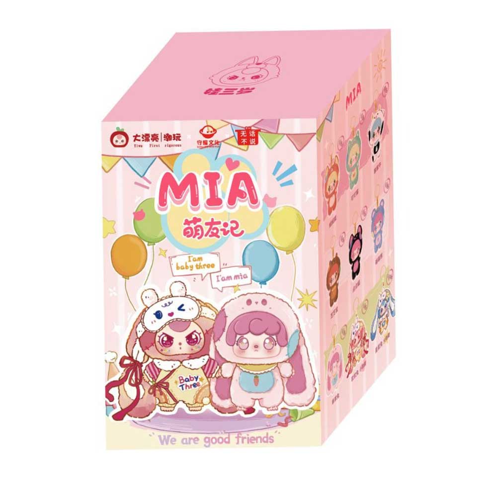 Plush Toy Đồ Chơi Nhồi Bông Baby Three &amp; Mia - Good Friends DPL4312 (Giao mẫu ngẫu nhiên)