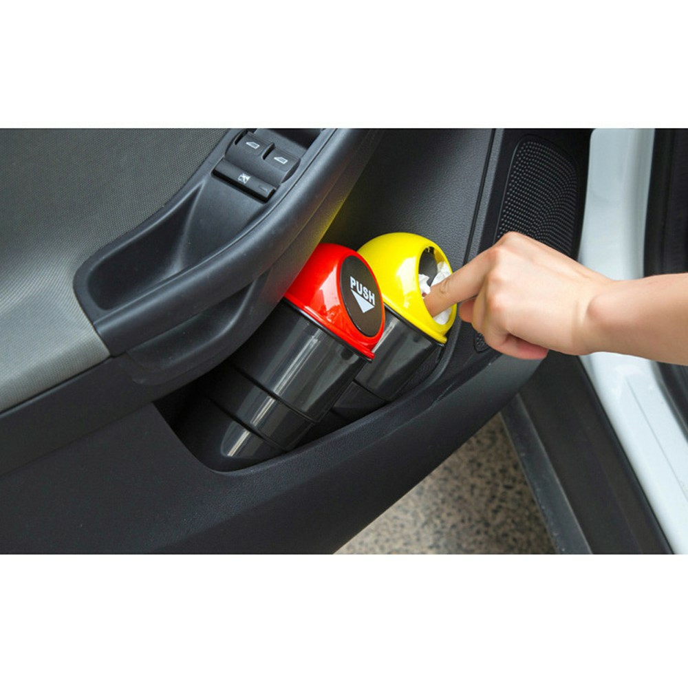 Cốc Đựng Rác Mini Trên Xe Ô Tô