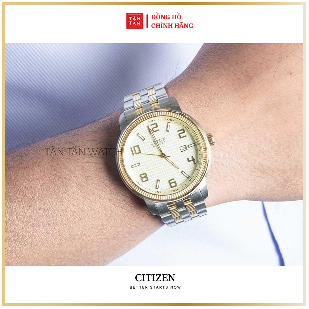 Đồng hồ Nam Citizen Quartz BI0994-55P 41mm