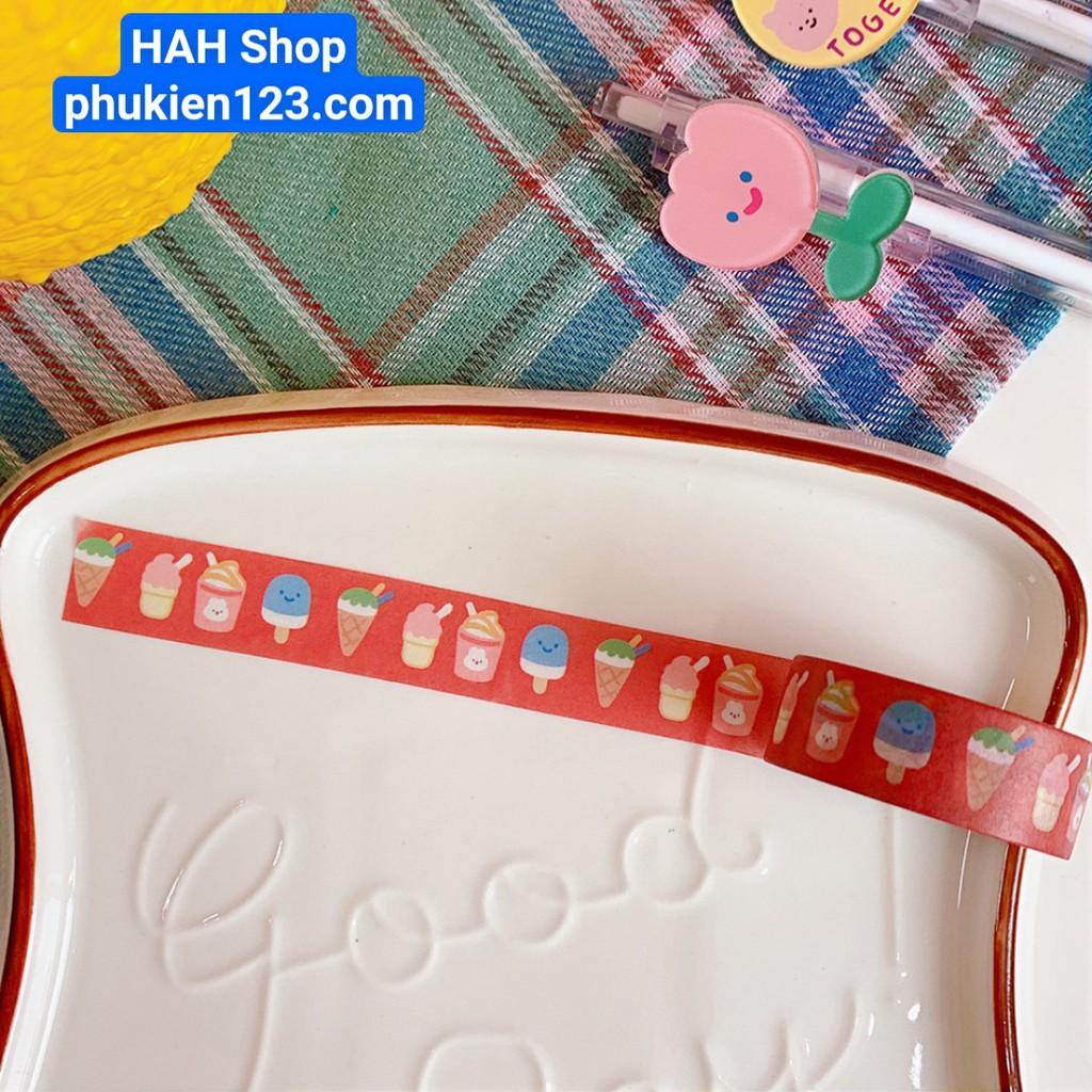 Băng dính dán hình dễ thương cho các bé nhiều màu các bé thỏa sức sáng tạo