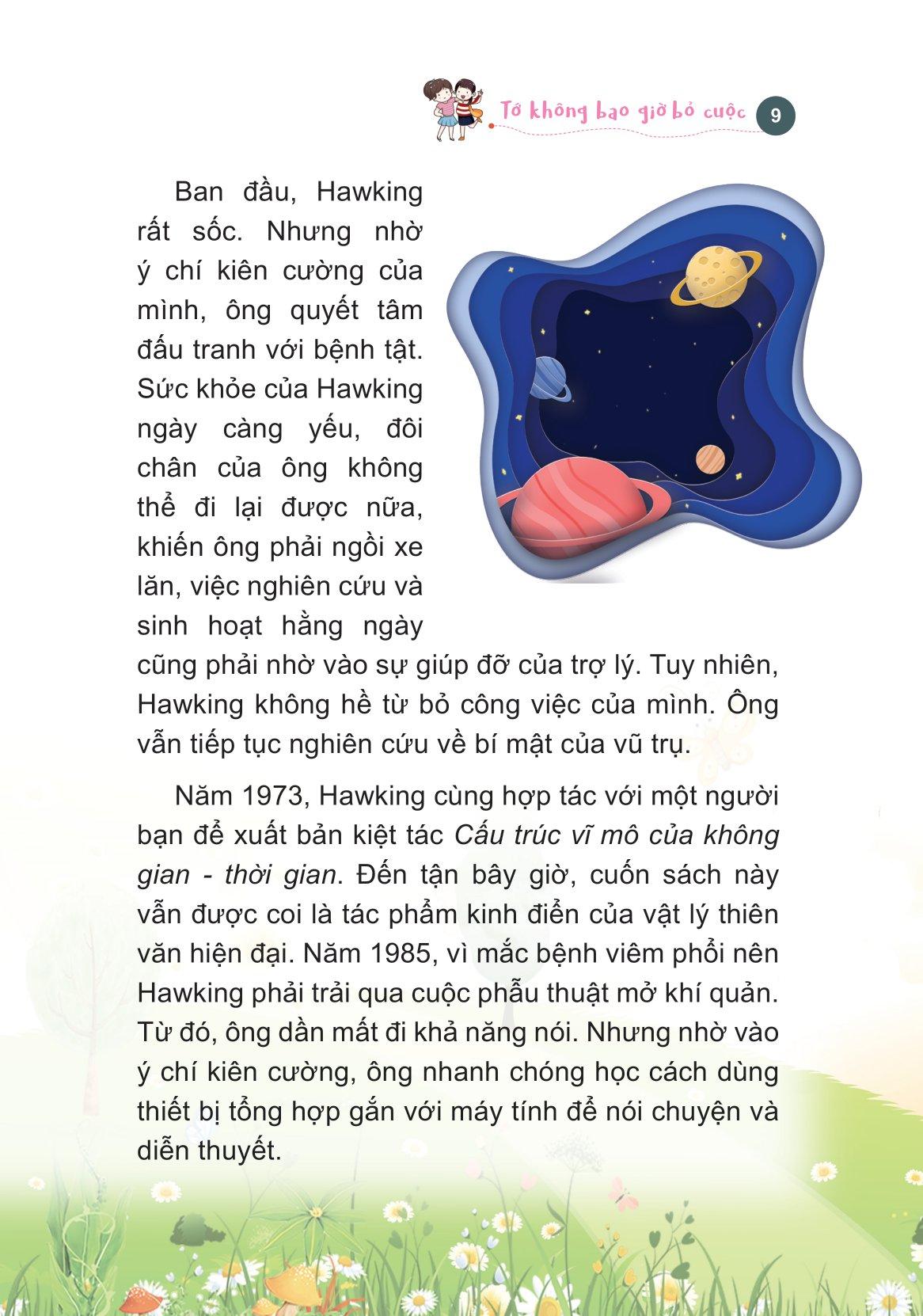 Những Câu Chuyện Nhỏ Giúp Em Trưởng Thành - Tớ Không Bao Giờ Bỏ Cuộc