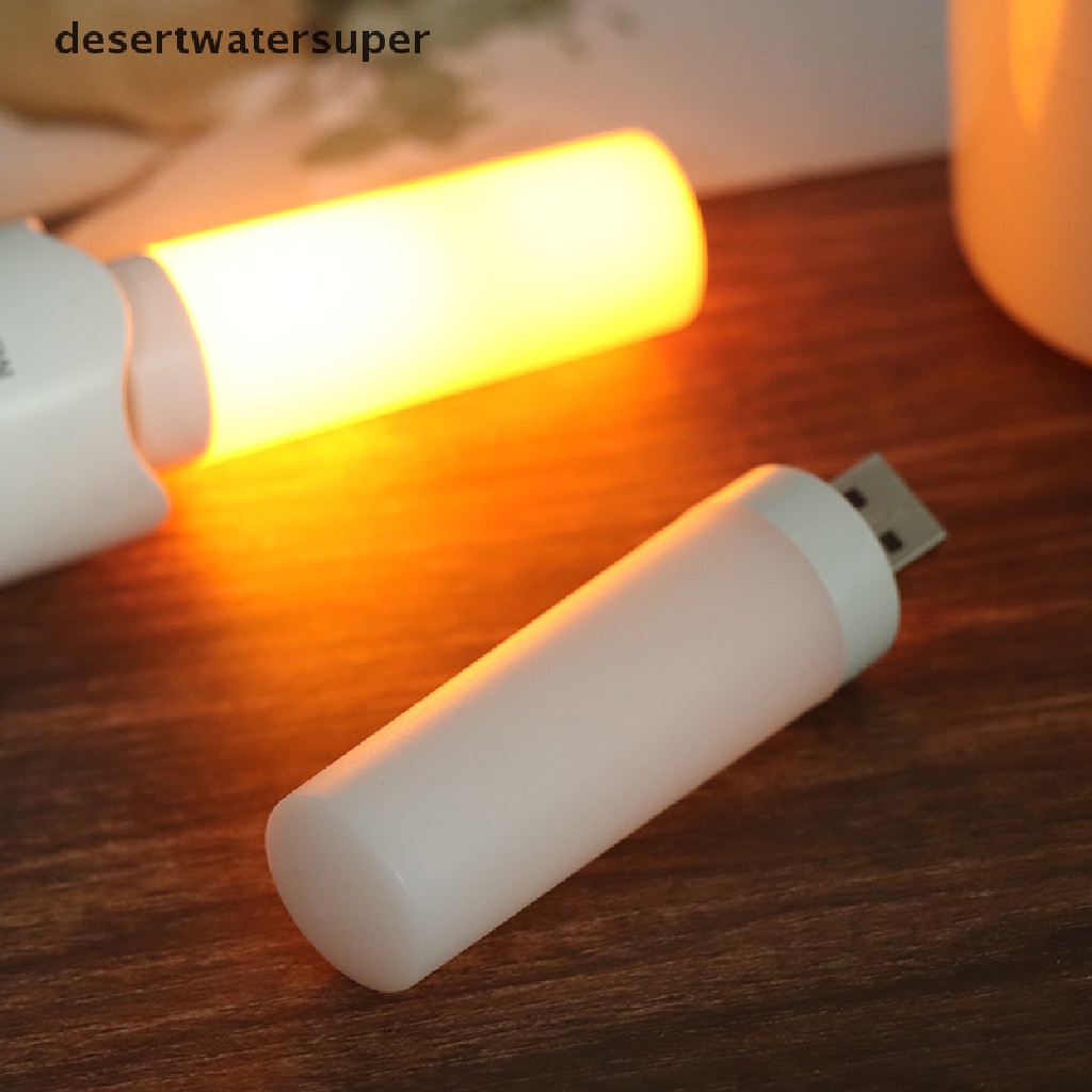 Đèn Ngủ Hình Ngọn Lửa Cổng Usb Đèn Led Nhấp Nháy Phong Cách Retro