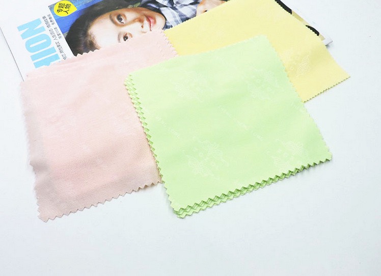 Set 5 khăn lau kính mắt, vải lau kính, đồng hồ điện thoại cotton thoáng khí PK6