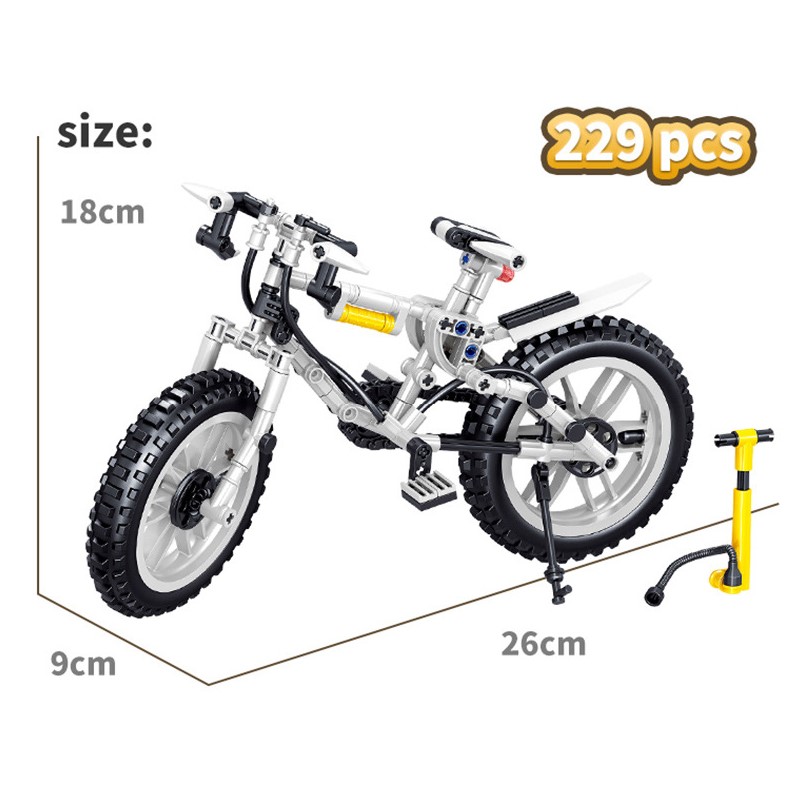 Đồ Chơi Mô Hình Lắp Ráp Xe Đạp Leo Núi Thể Thao, Mô Hình Lắp Ráp Tự Làm Cho Bé Trai-229chi tiết