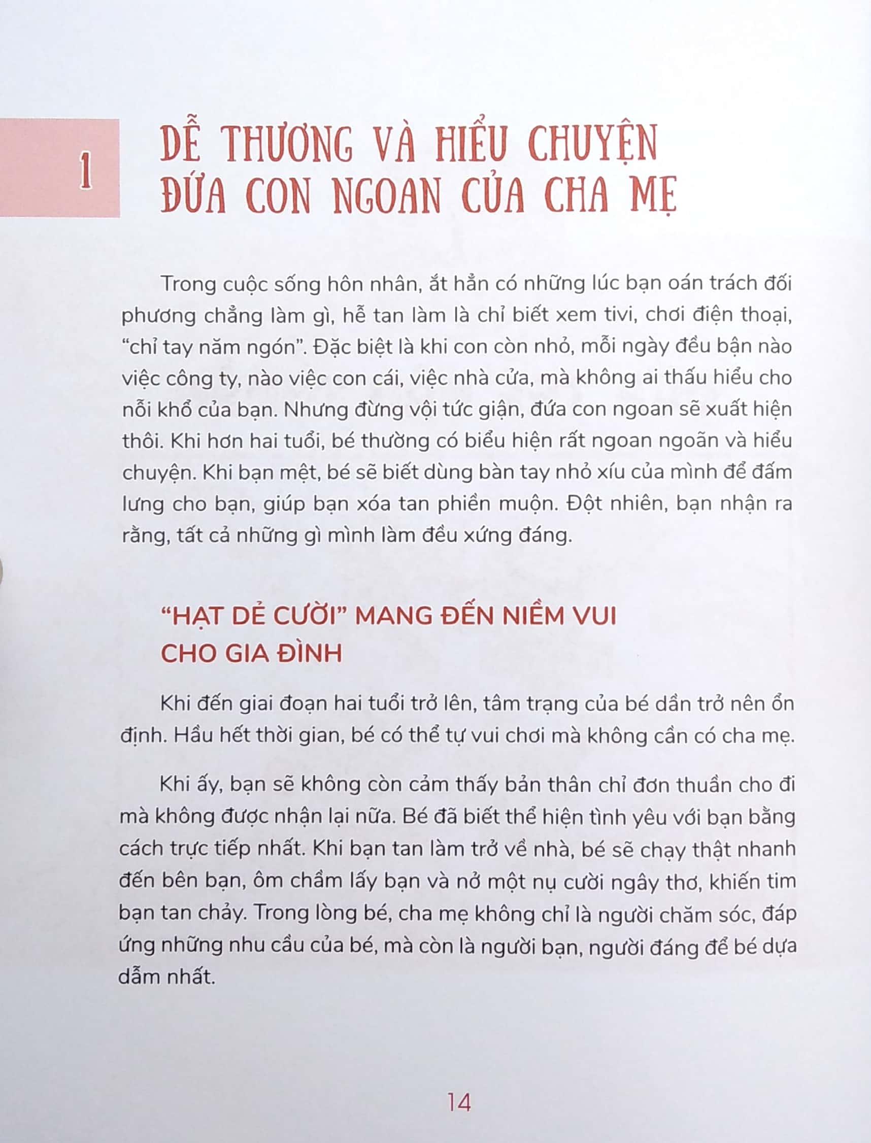 Yêu Con Như Thế Là Vừa Đủ - Làm Gì Khi Con Lắm Chuyện (Cẩm Nang Nuôi Dạy Trẻ 2 - 3 Tuổi)