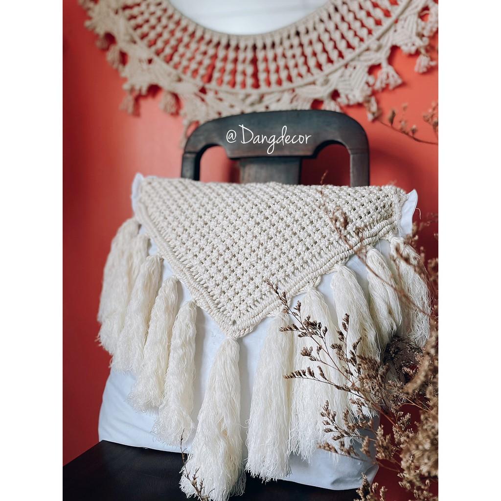 Bọc gối sofa phong cách boho, vintage nhiều kiểu