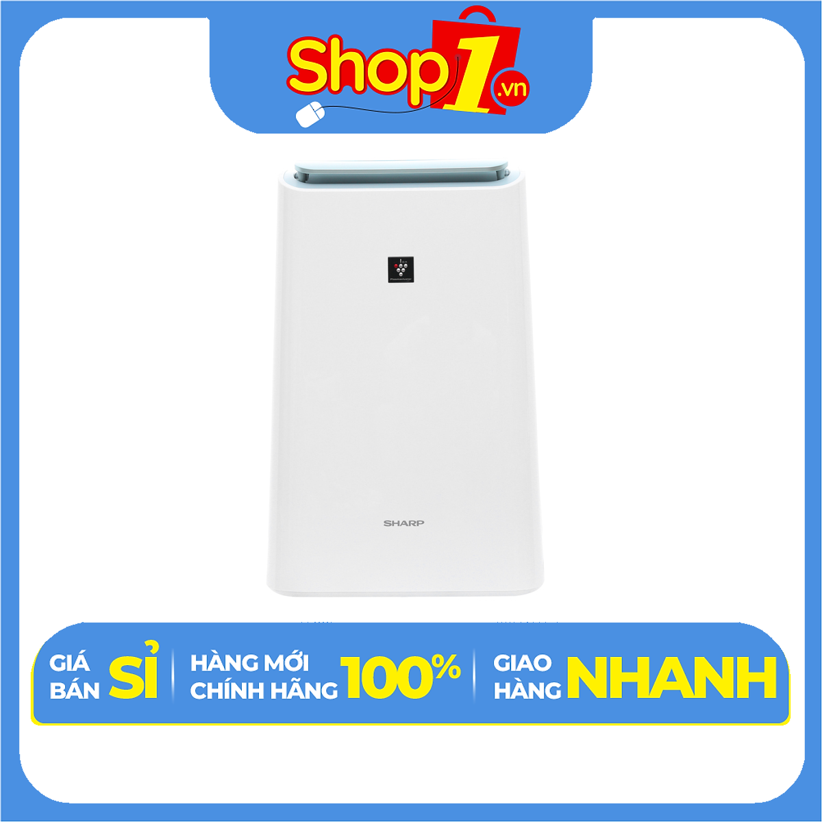 Máy Lọc Không Khí Sharp DW-E16FA-W - Hàng Chính Hãng - Chỉ Giao Hà Nội