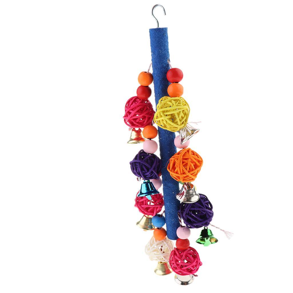 Parrot Toy, Chewing,Hanging Toy, Parrot Bird Parakeets Cage Standing Toys