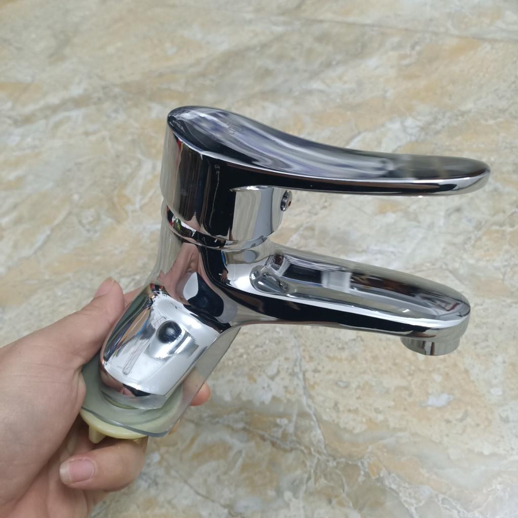 Vòi Chậu Rửa Lavabo Nóng Lạnh 2 Chân V914