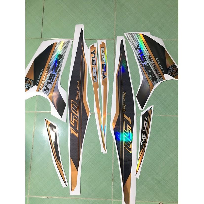 Tem exciter 150 Y15ZR cam đen crom