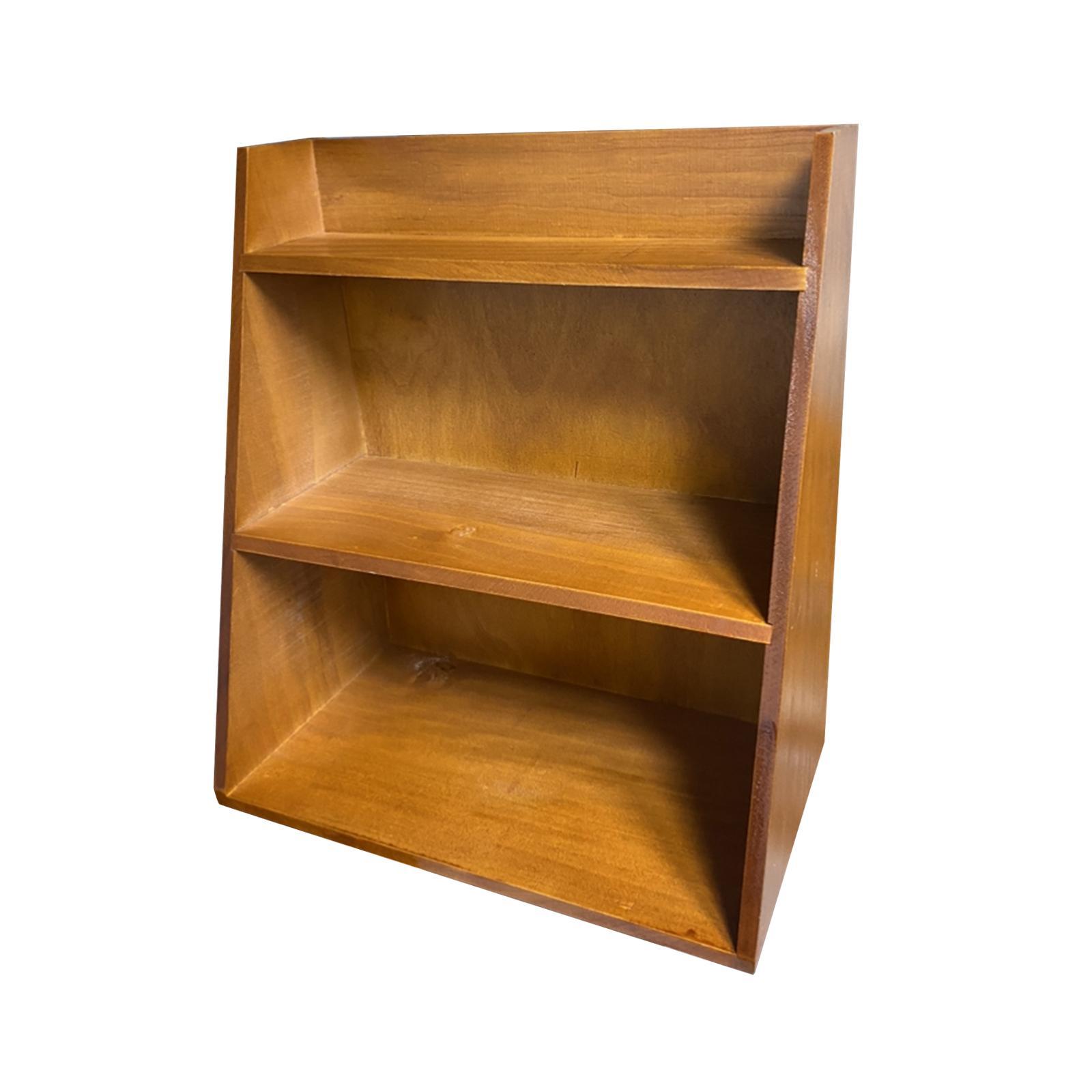 3 Display Shelf Table Display Stand Wall Mounted Desk Organizer